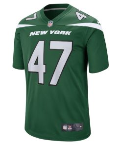 Alternative view of Bryce Huff New York Jets Nike Game Jersey - Gotham Green