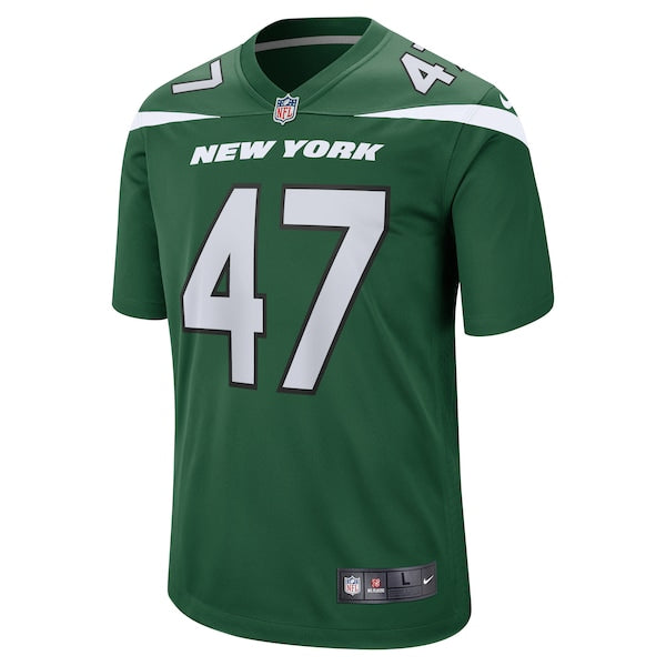 Bryce Huff New York Jets Nike Game Jersey - Gotham Green - Image 2