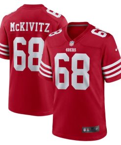 Alternative view of Colton McKivitz San Francisco 49ers Nike  Game Jersey -  Scarlet