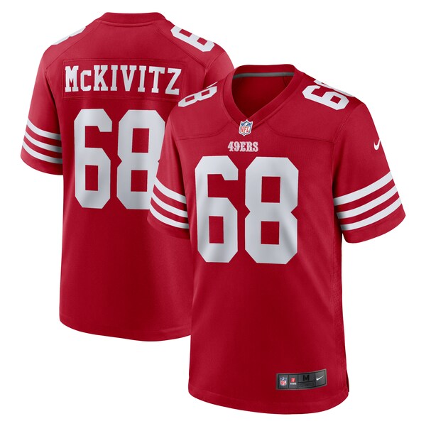 Colton McKivitz San Francisco 49ers Nike Game Jersey - Scarlet - Image 2