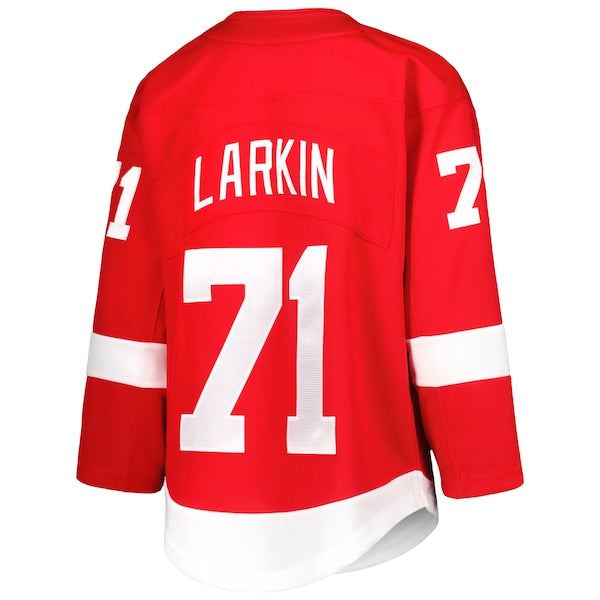 Dylan Larkin Detroit Red Wings Youth Home Premier Player Jersey - Red - Image 3
