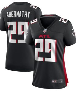 Micah Abernathy Atlanta Falcons Nike Women's Team Game Jersey -  Black