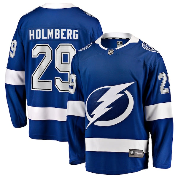 Pontus Holmberg Tampa Bay Lightning Home Breakaway Jersey - Blue
