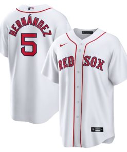 Enrique Hernandez Boston Red Sox Nike Home Official Replica Player Jersey - White