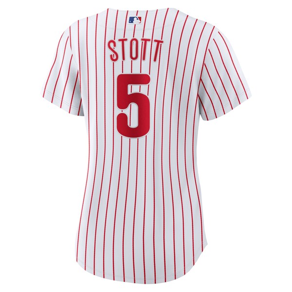 Bryson Stott Philadelphia Phillies Nike Women's Home Replica Jersey - White - Image 3