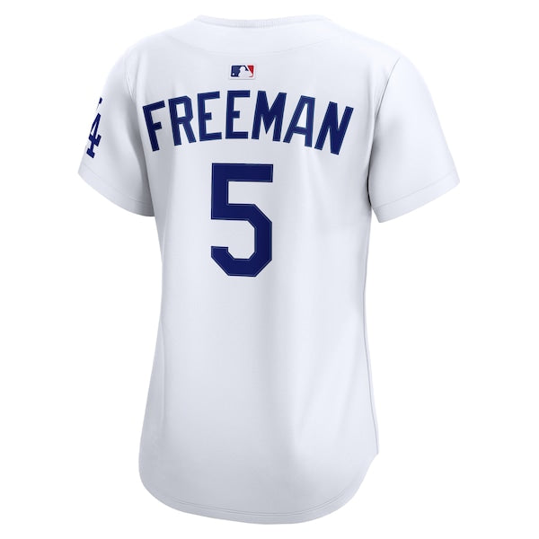 Freddie Freeman Los Angeles Dodgers Nike Women's Home Limited Player Jersey - White - Image 3