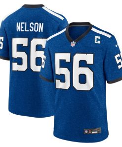 Quenton Nelson Indianapolis Colts Nike Indiana Nights Alternate Game Jersey - Royal