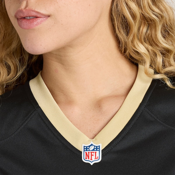Jermaine Jackson New Orleans Saints Nike Women's Game Jersey - Black - Image 2