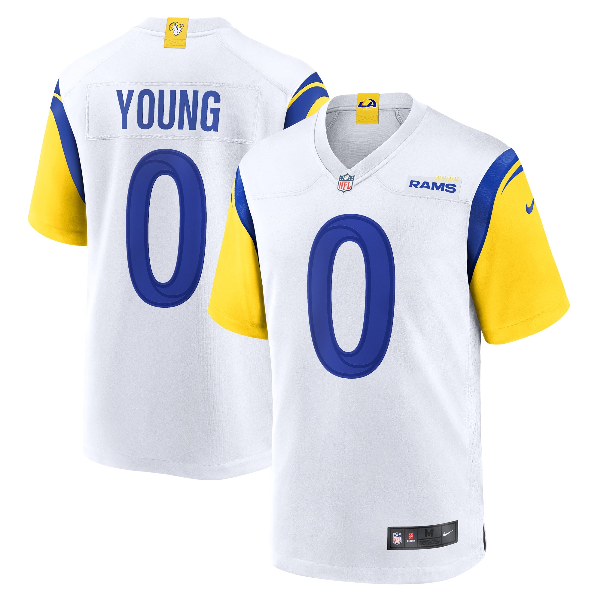 Byron Young Los Angeles Rams Nike Home Game Jersey - Royal/White - Image 5