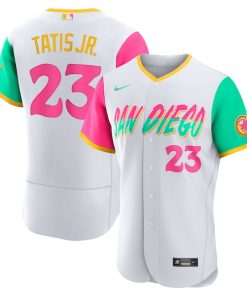 Fernando Tatis Jr. San Diego Padres Nike 2022 City Connect Authentic Player Jersey - White