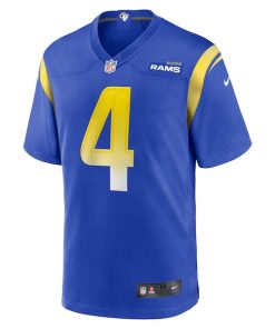 Alternative view of Dresser Winn Los Angeles Rams Nike Team Game Jersey -  Royal