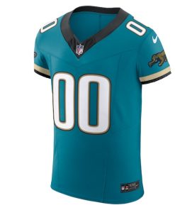 Alternative view of Jacksonville Jaguars Nike Alternate Vapor F.U.S.E. Elite Custom Jersey -  Teal