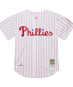 Alternative view of Ryan Howard Philadelphia Phillies  Cooperstown Collection Authentic Jersey?¨C White