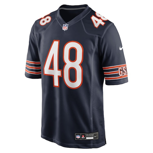 D'Marco Jackson Chicago Bears Nike Team Game Jersey - Navy - Image 2