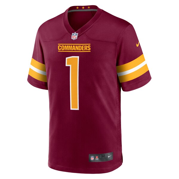 Noah Igbinoghene Washington Commanders Nike Game Jersey - Burgundy - Image 3