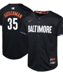 Adley Rutschman Baltimore Orioles Nike Youth City Connect Limited Player Jersey - Black