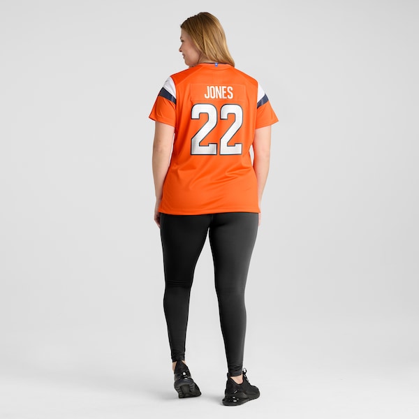 Brandon Jones Denver Broncos Nike Women's Team Game Jersey - Orange - Image 8