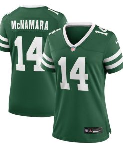 Austin McNamara New York Jets Nike Women's Team Game Jersey - Legacy Green