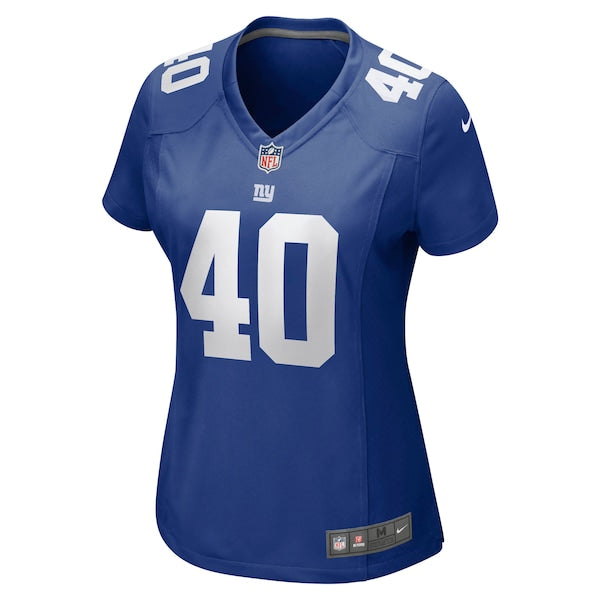 Joe Morrison New York Giants Nike Women's Retired Player Jersey - Royal - Image 2
