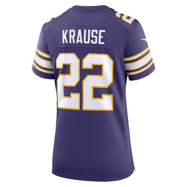 Paul Krause Minnesota Vikings Nike Women's Classic Retired Player Jersey - Purple - Image 3