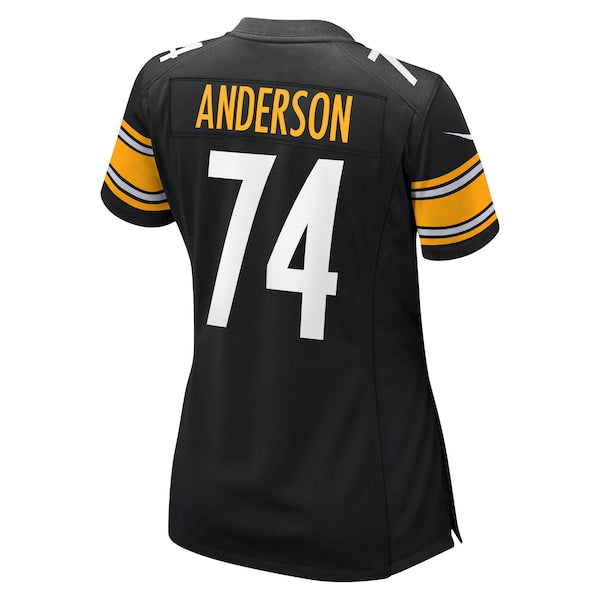 Spencer Anderson Pittsburgh Steelers Nike Women's Game Jersey - Black - Image 3