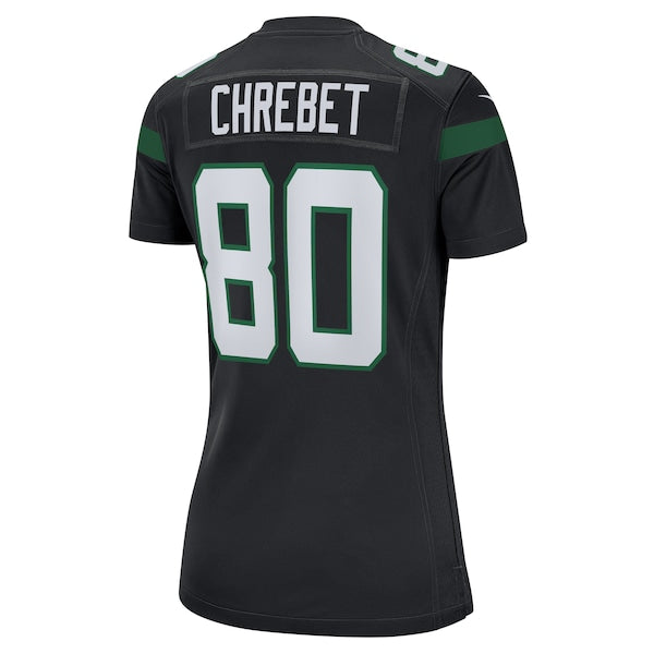 Wayne Chrebet New York Jets Nike Women's Retired Player Jersey - Black - Image 3