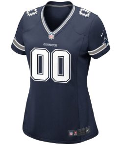 Alternative view of Dallas Cowboys Nike Women's Custom Game Jersey - Navy