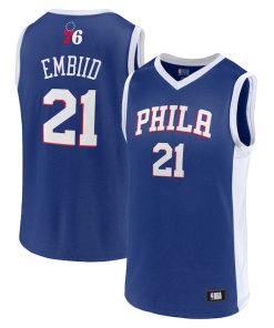 Men's Joel Embiid Royal Philadelphia 76ers Player Jersey