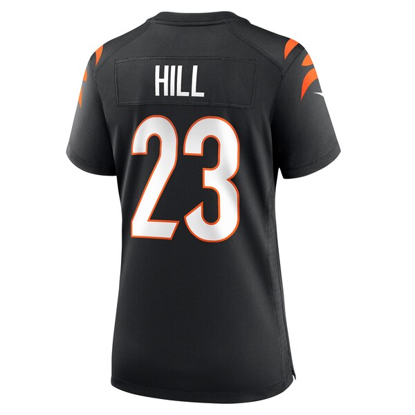 Daxton Hill Cincinnati Bengals Nike Women's Player Game Jersey - Black - Image 3