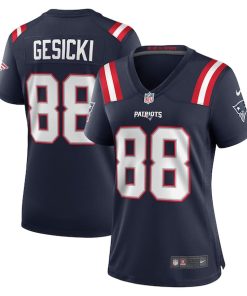 Mike Gesicki New England Patriots Nike Women's Game Jersey - Navy