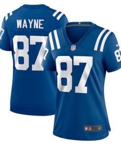 Reggie Wayne Indianapolis Colts Women's Nike Retired Player Game Jersey - Royal/Blue
