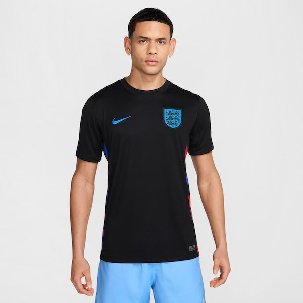 England National Team Nike 2025/2026 Away Replica Jersey - Black - Image 4