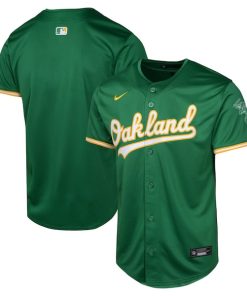 Oakland Athletics Nike Youth Alternate Limited Jersey - Green