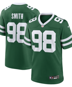 Mazi Smith New York Jets Nike Team  Game Jersey - Legacy Green