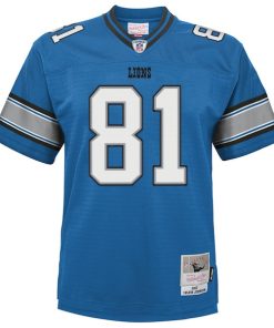 Alternative view of Calvin Johnson Detroit Lions  Youth Legacy Replica Jersey - Blue