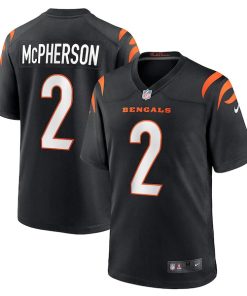 Evan McPherson Cincinnati Bengals Nike Game Jersey - Black