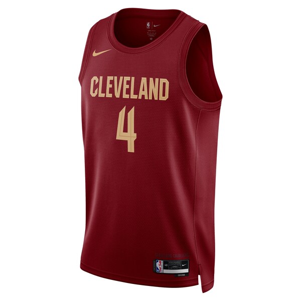 Evan Mobley Cleveland Cavaliers Nike Unisex Swingman Jersey - Icon Edition - Wine - Image 2