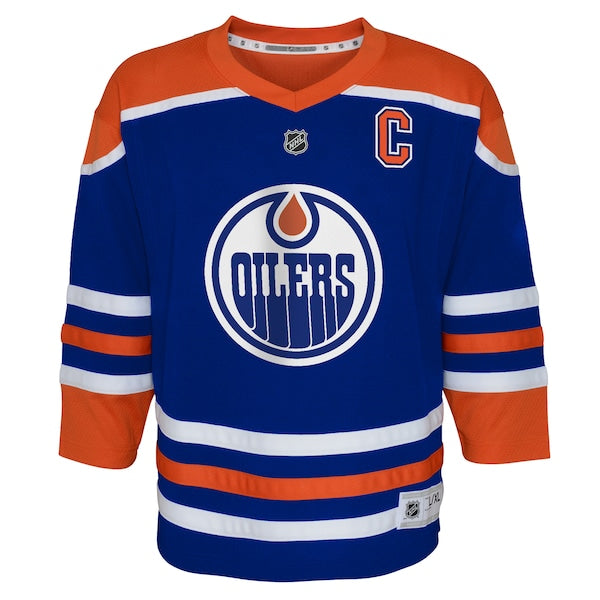 Connor McDavid Edmonton Oilers Youth Home Replica Player Jersey - Royal - Image 2