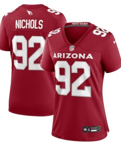 Alternative view of Bilal Nichols Arizona Cardinals Nike Women's  Game Jersey -  Cardinal