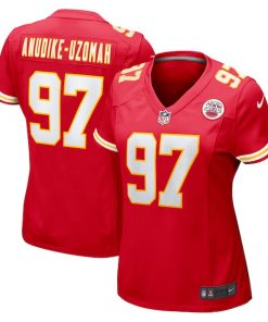 Felix Anudike-Uzomah Kansas City Chiefs Nike Women's Player Jersey - Red