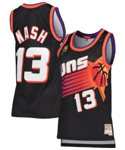 Steve Nash Phoenix Suns Women's  Hardwood Classics Swingman Jersey - Black