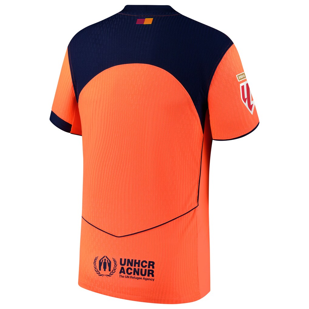 Barcelona Nike 2025/26 Third Replica Jersey - Orange - Image 2