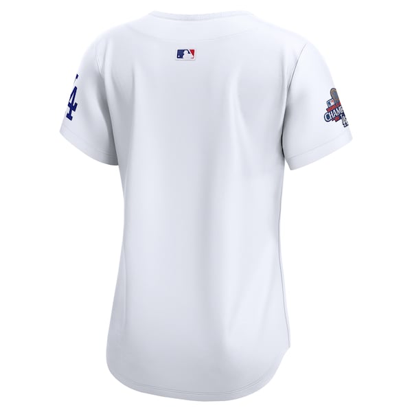 Los Angeles Dodgers Nike Women's 2024 World Series Champions Home Limited Jersey - White - Image 4