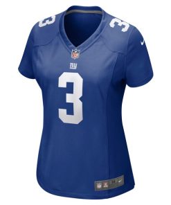 Alternative view of Sterling Shepard New York Giants Nike Women's Game Player Jersey - Royal