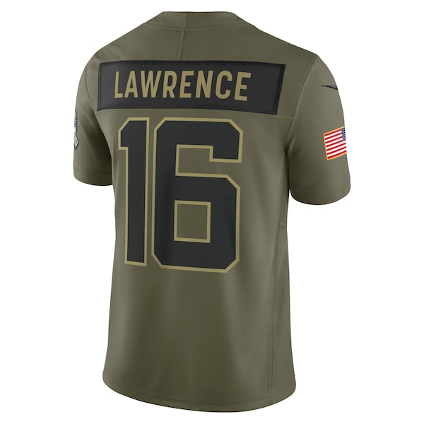 Trevor Lawrence Jacksonville Jaguars Nike 2025 Salute to Service Limited Jersey - Olive - Image 3