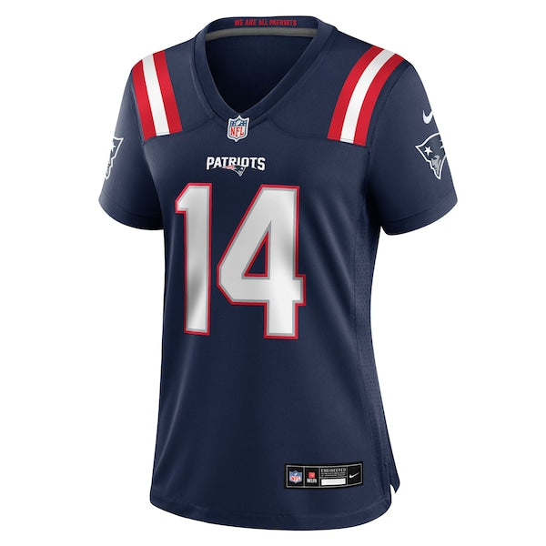 Robert Spillane New England Patriots Nike Women's Team Game Jersey - Navy - Image 2