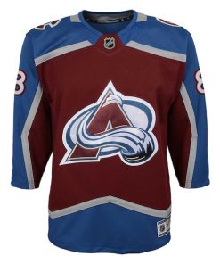 Alternative view of Cale Makar Colorado Avalanche Youth Home Premier?Player Jersey - Burgundy