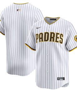 San Diego Padres Nike Home Limited Jersey - White