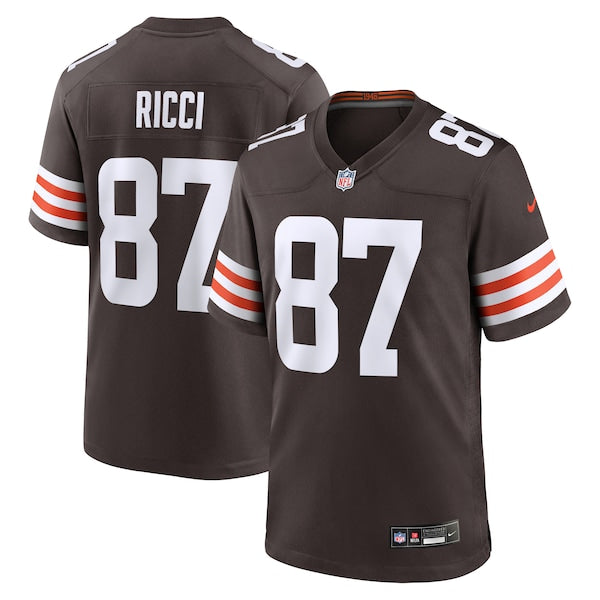 Giovanni Ricci Cleveland Browns Nike Game Jersey - Brown