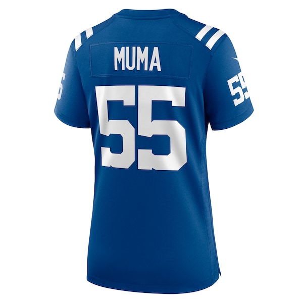 Chad Muma Indianapolis Colts Nike Women's Team Game Jersey - Royal - Image 3